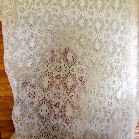 Lace Front Tee - Picture 3 of 6